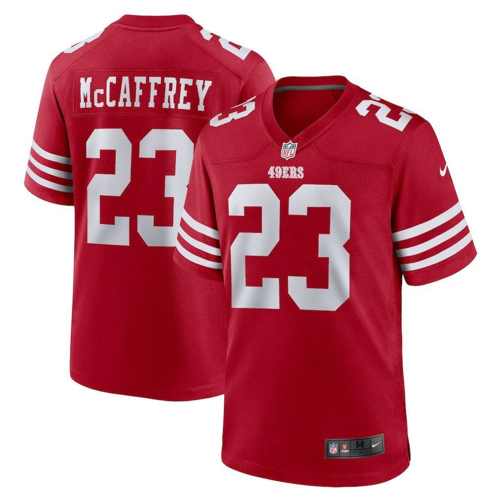 Christian McCaffrey San Francisco 49ers Game Player Jersey Scarlet | Nike for Sale