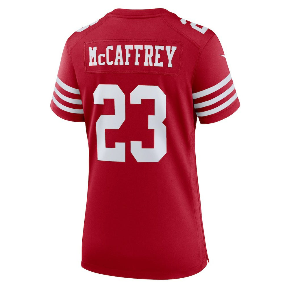 Christian McCaffrey San Francisco 49ers Women's Player Jersey Scarlet | Nike for Sale