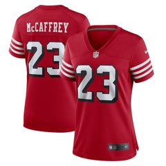 Christian McCaffrey San Francisco 49ers Women's Player Jersey Scarlet | Nike for Sale