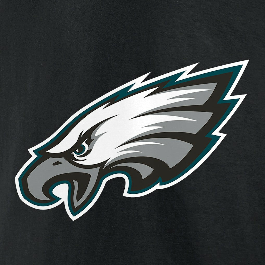 Dallas Goedert Philadelphia Eagles Icon Player Name & Number T-Shirt Black | NFL