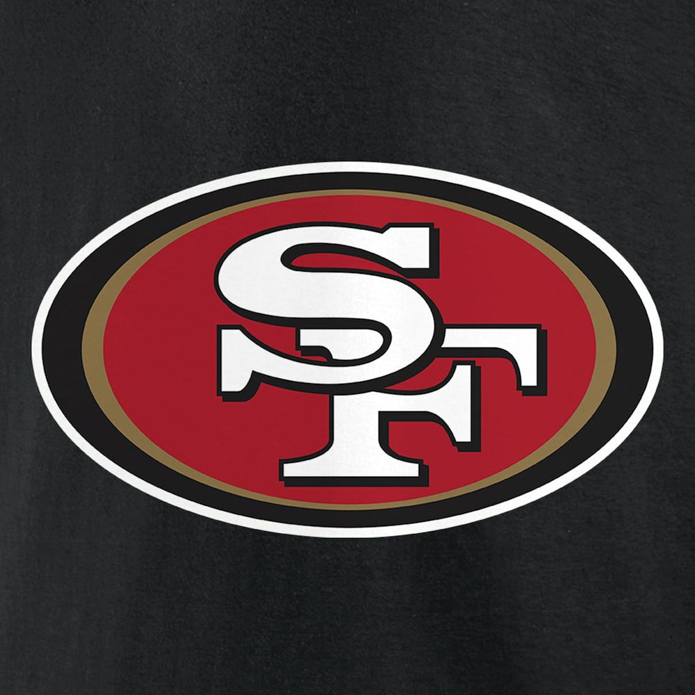Christian McCaffrey San Francisco 49ers Icon Player Name & Number T-Shirt Black | NFL