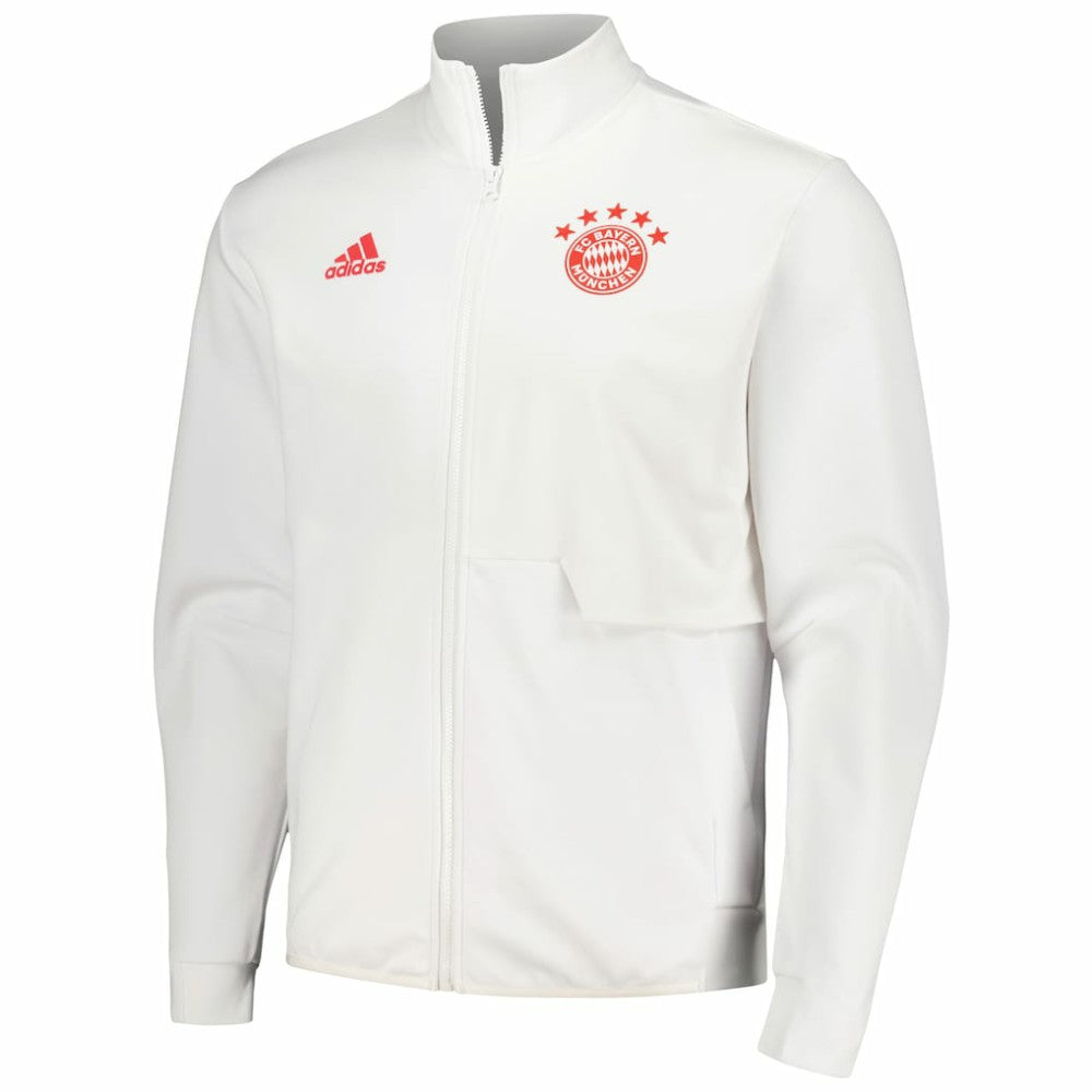 Bayern Munich 2023/24 Anthem Full-Zip Jacket White | Adidas