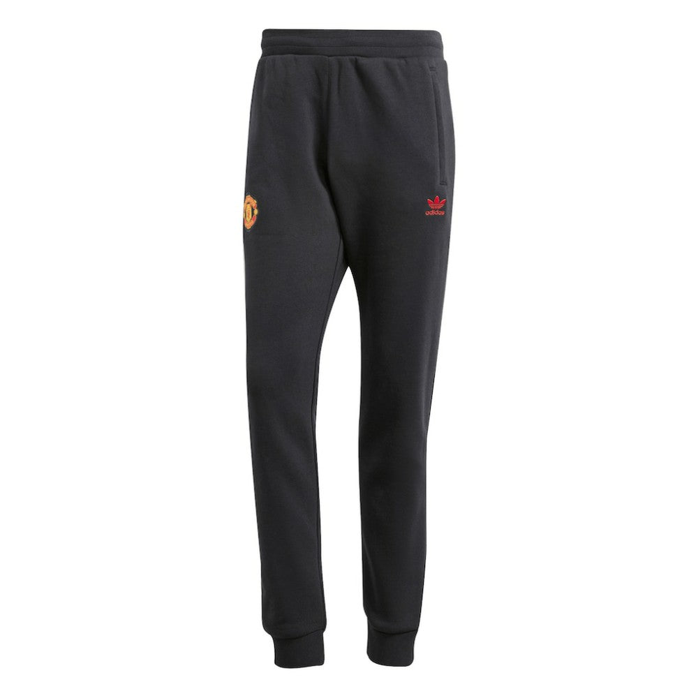 Manchester United Originals Essentials Pants Black | Adidas online