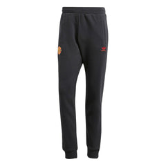 Manchester United Originals Essentials Pants Black | Adidas online