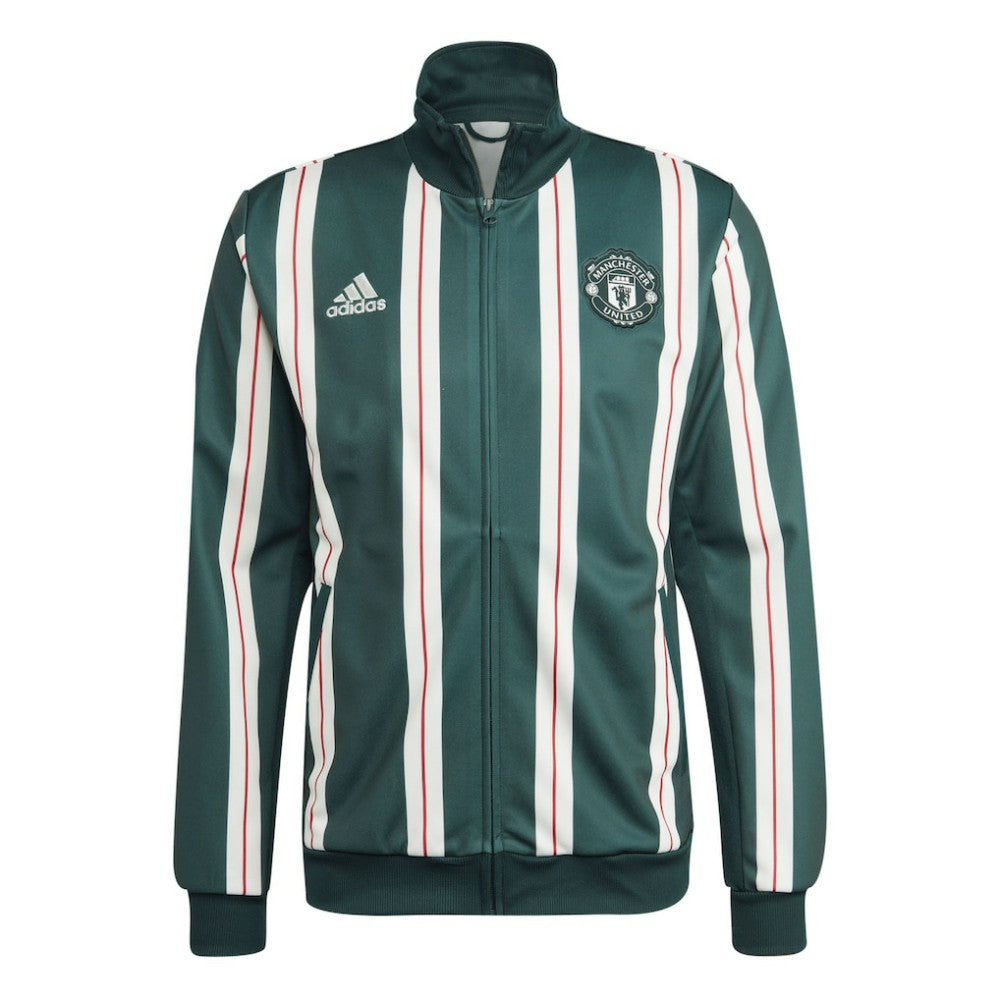 Manchester United Lifestyle Full-Zip Track Top Green | Adidas cheap