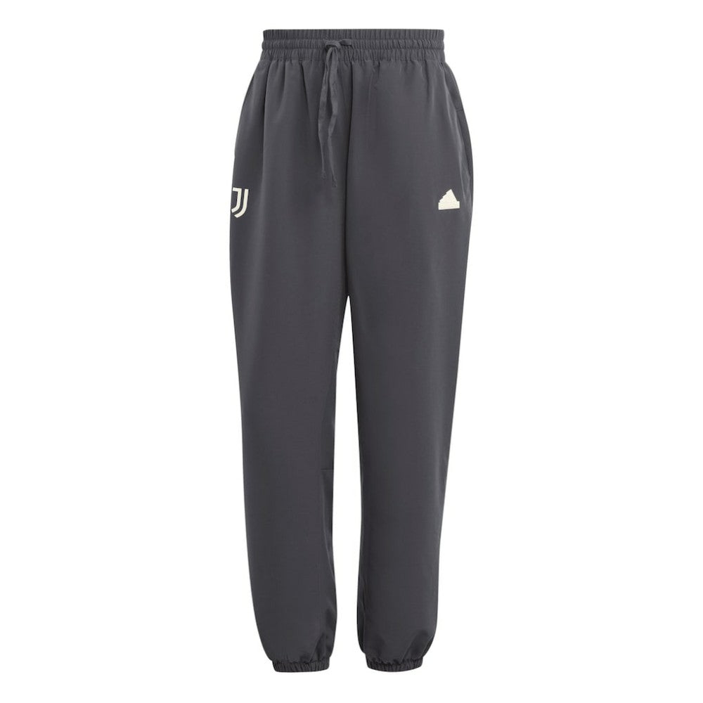 Juventus Lifestyle Woven Pants Charcoal | Adidas discount