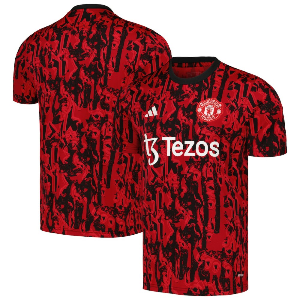 Manchester United 2023/24 Pre-Match Top Red | Adidas discount