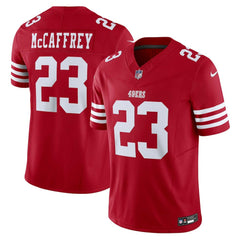 Christian McCaffrey San Francisco 49ers Vapor F.U.S.E. Limited Jersey Scarlet | Nike for Sale