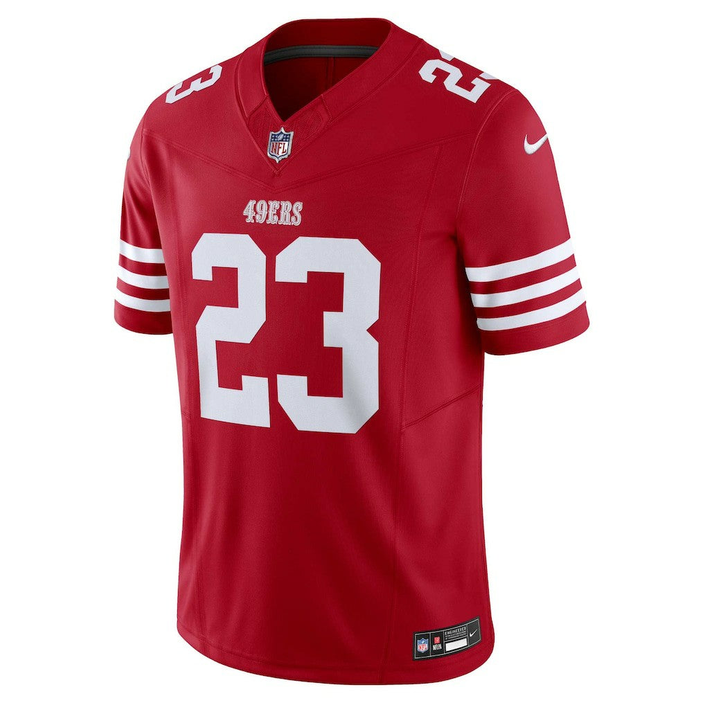 Christian McCaffrey San Francisco 49ers Vapor F.U.S.E. Limited Jersey Scarlet | Nike for Sale