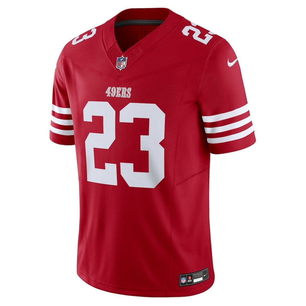 Christian McCaffrey San Francisco 49ers Vapor F.U.S.E. Limited Jersey Scarlet | Nike for Sale