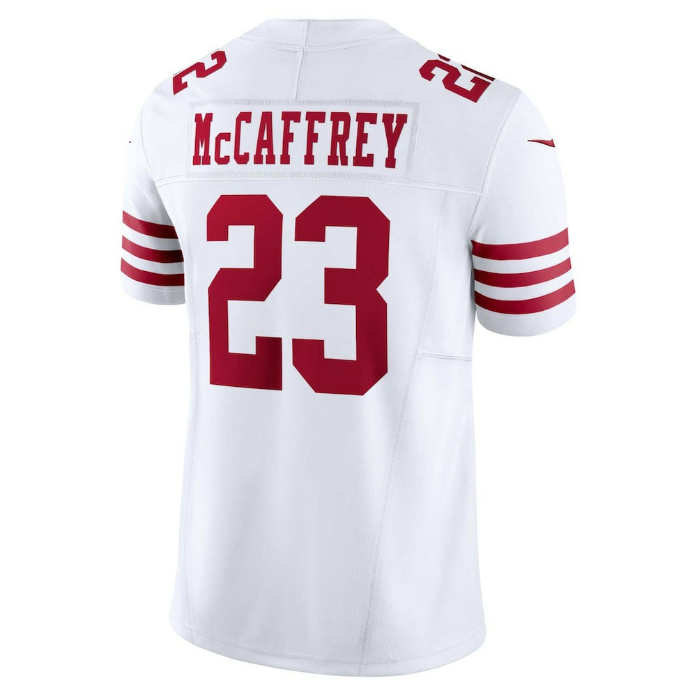 Christian McCaffrey San Francisco 49ers Vapor F.U.S.E. Limited Jersey White | Nike for Sale