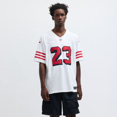 Christian McCaffrey San Francisco 49ers Vapor F.U.S.E. Limited 2nd Alternate Jersey White | Nike for Sale