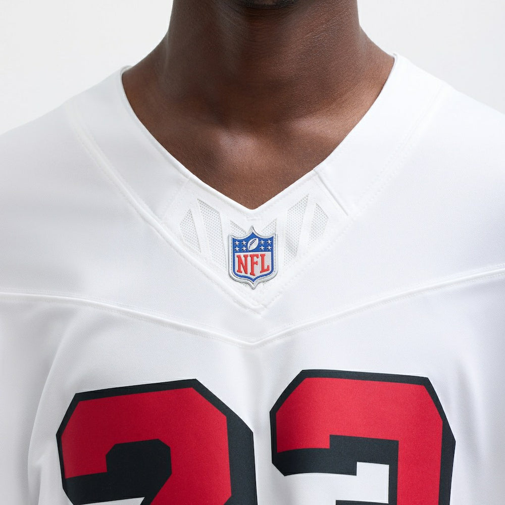 Christian McCaffrey San Francisco 49ers Vapor F.U.S.E. Limited 2nd Alternate Jersey White | Nike for Sale