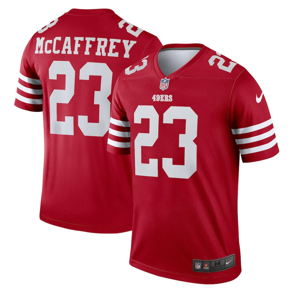 Christian McCaffrey San Francisco 49ers Legend Player Performance Top Scarlet | Nike for Sale