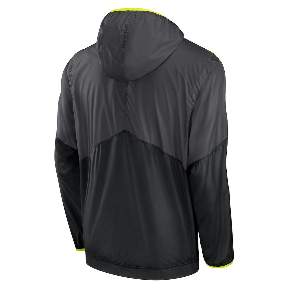 Cleveland Browns Volt Hoodie Half-Zip Jacket Anthracite | Nike for Sale