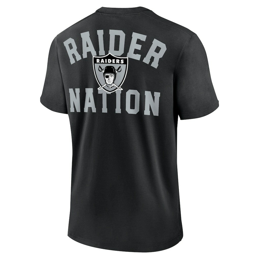 Las Vegas Raiders Rewind Slogan T-Shirt Black | Nike for Sale