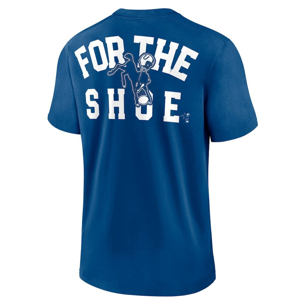 Indianapolis Colts Rewind Slogan T-Shirt Royal | Nike for Sale