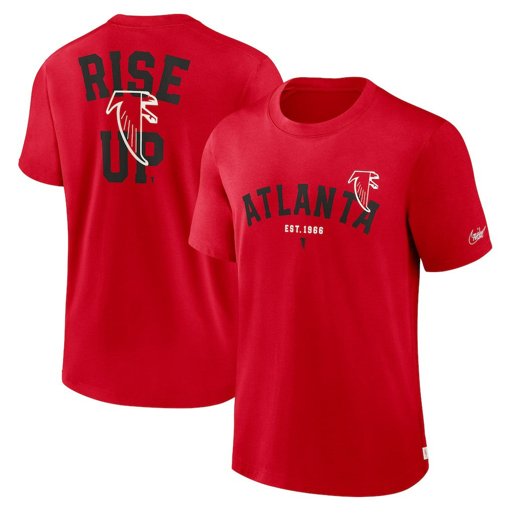 Atlanta Falcons Rewind Slogan T-Shirt Red | Nike for Sale