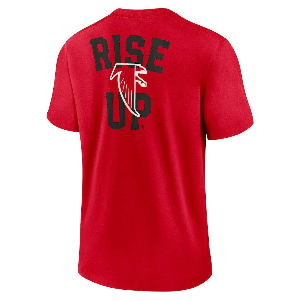 Atlanta Falcons Rewind Slogan T-Shirt Red | Nike for Sale