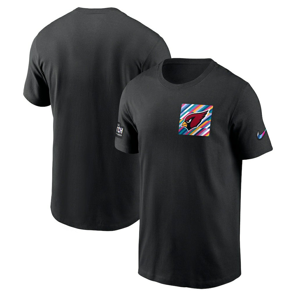 Arizona Cardinals Crucial Catch Sideline Tri-Blend T-Shirt Black | Nike for Sale