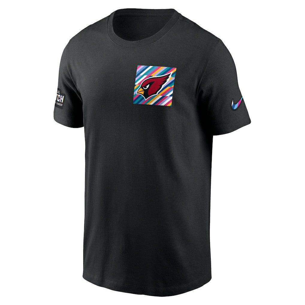 Arizona Cardinals Crucial Catch Sideline Tri-Blend T-Shirt Black | Nike for Sale