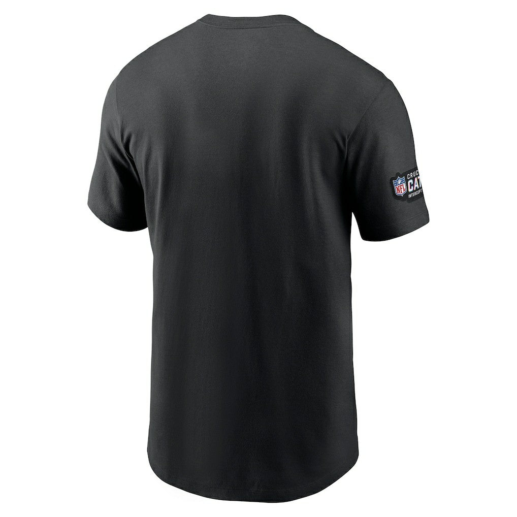 Arizona Cardinals Crucial Catch Sideline Tri-Blend T-Shirt Black | Nike for Sale