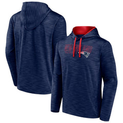 New England Patriots Hook and Ladder Pullover Hoodie Heather Navy | Fanatics