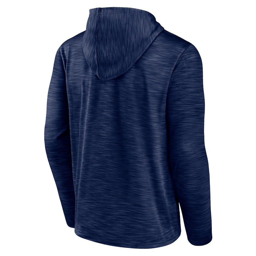 New England Patriots Hook and Ladder Pullover Hoodie Heather Navy | Fanatics