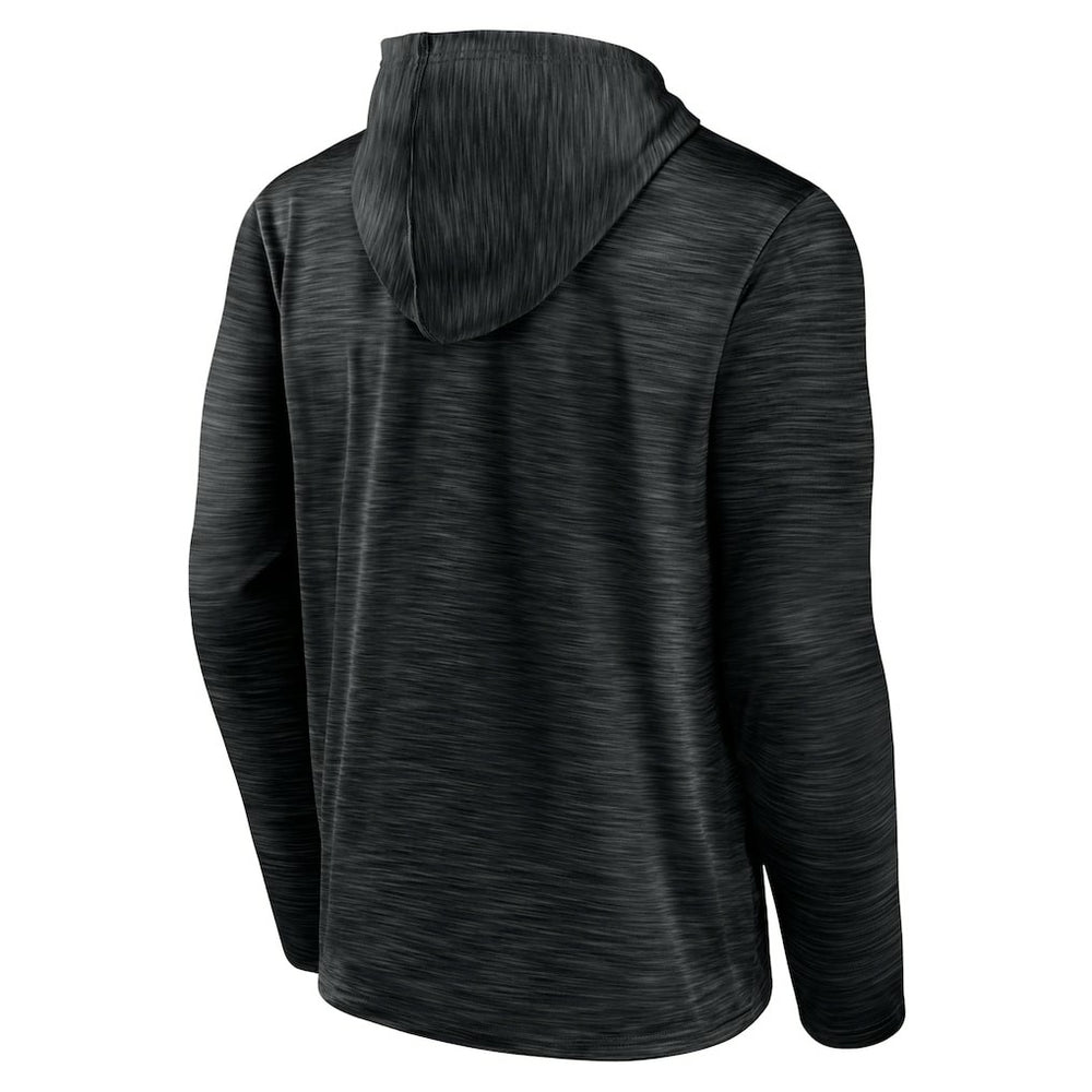 Las Vegas Raiders Hook and Ladder Pullover Hoodie Heather Black | Fanatics