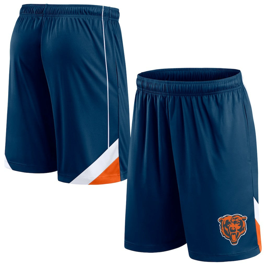 Chicago Bears Slice Shorts Navy | Fanatics