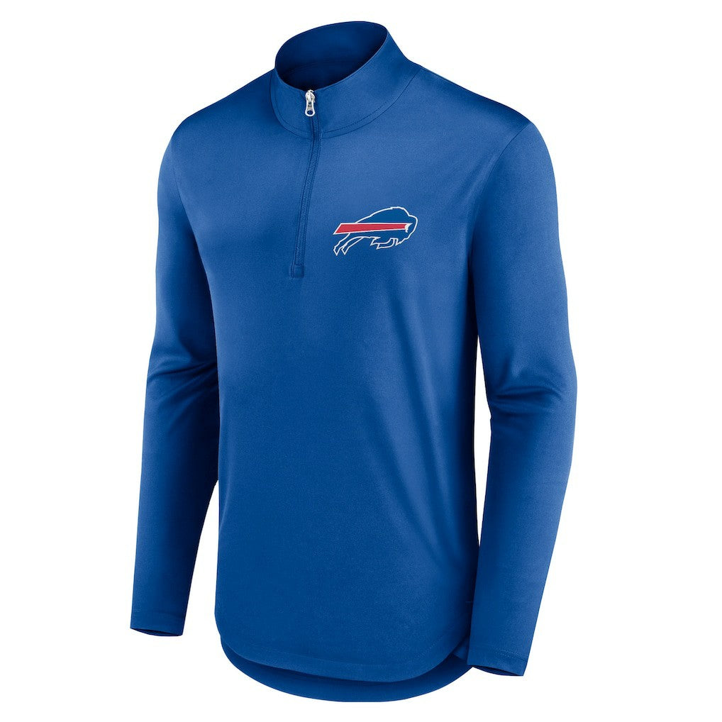 Buffalo Bills Quarterback Quarter-Zip Top Royal | Fanatics