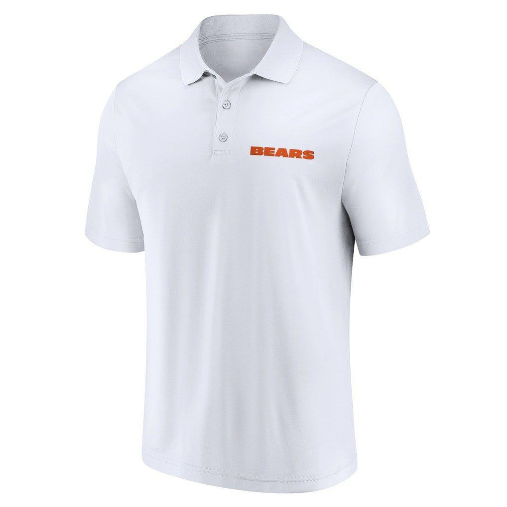 Chicago Bears Lockup Two-Pack Polo Set White/Navy | Fanatics