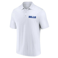 Buffalo Bills Lockup Two-Pack Polo Set White/Royal | Fanatics
