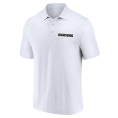 Las Vegas Raiders Lockup Two-Pack Polo Set White/Black | Fanatics