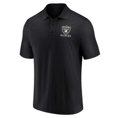 Las Vegas Raiders Lockup Two-Pack Polo Set White/Black | Fanatics
