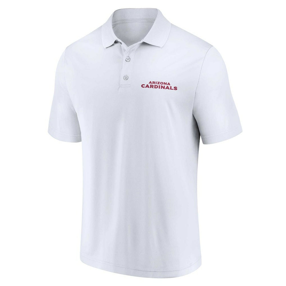 Arizona Cardinals Lockup Two-Pack Polo Set White/Cardinal | Fanatics