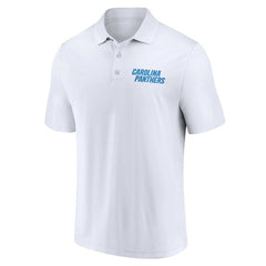 Carolina Panthers Lockup Two-Pack Polo Set White/Black | Fanatics