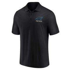 Carolina Panthers Lockup Two-Pack Polo Set White/Black | Fanatics