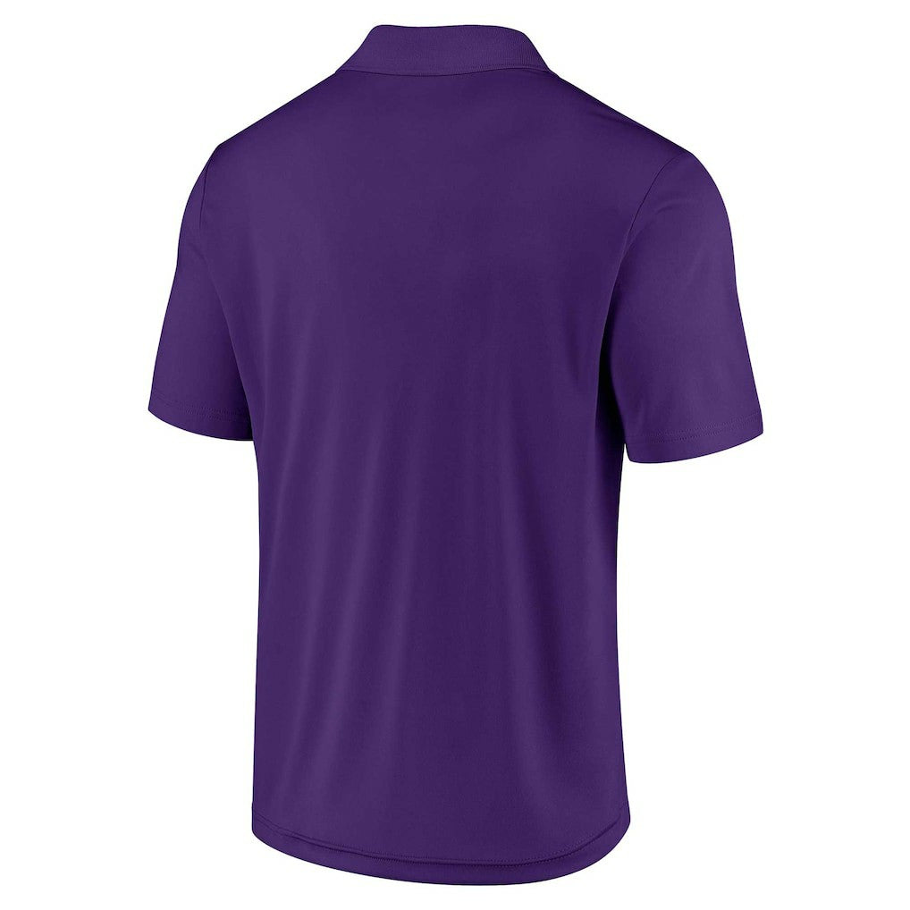 Minnesota Vikings Lockup Two-Pack Polo Set White/Purple | Fanatics