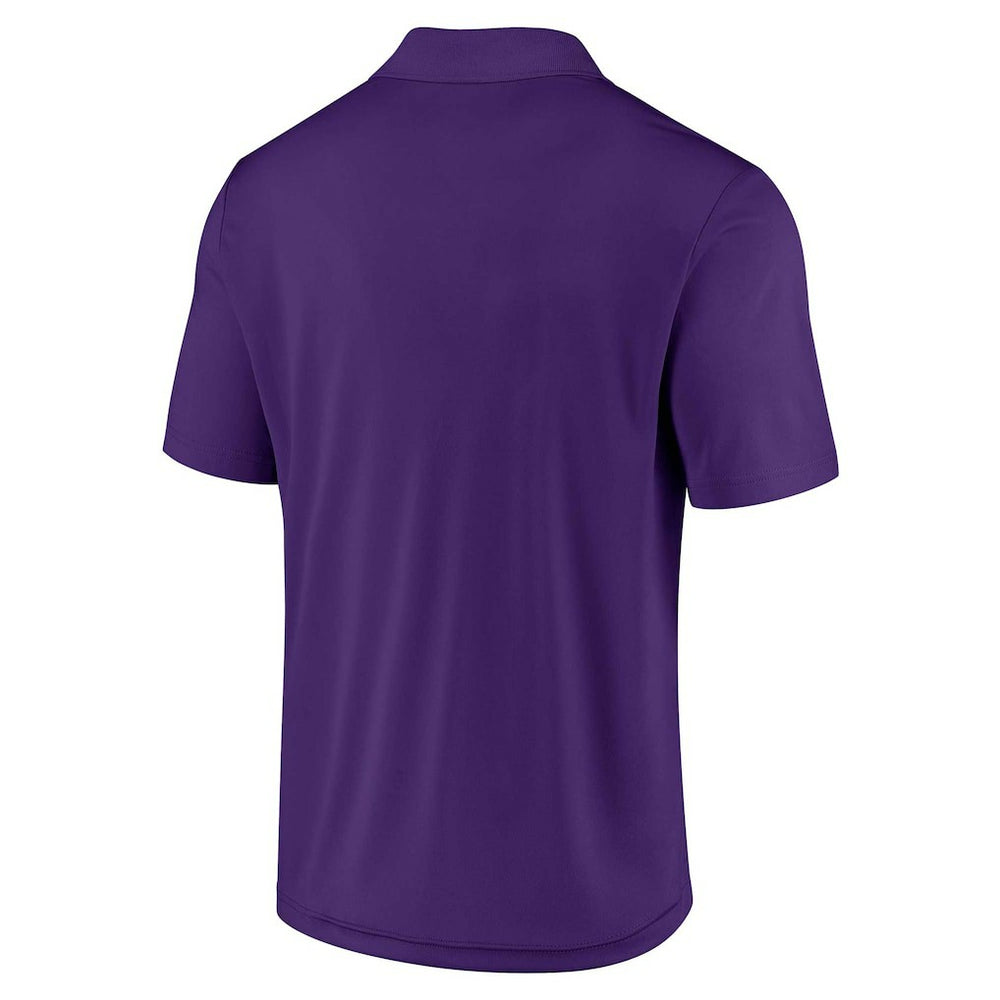 Minnesota Vikings Lockup Two-Pack Polo Set White/Purple | Fanatics