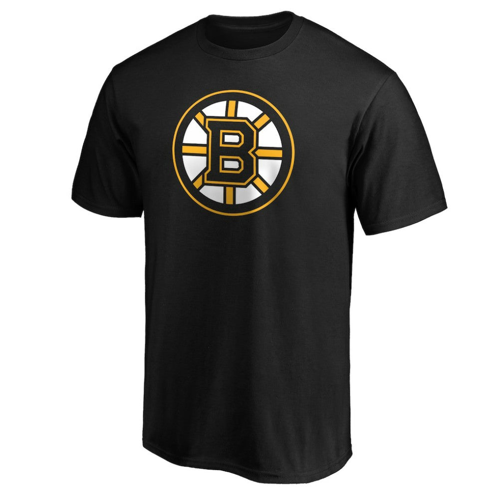 Boston Bruins Primary Logo T-Shirt - Black - NHL