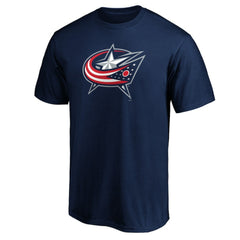 Columbus Blue Jackets Primary Logo T-Shirt - Navy - NHL