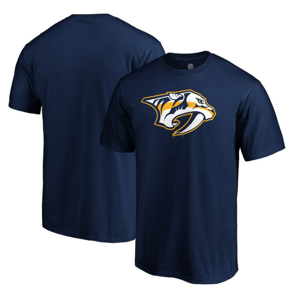 Nashville Predators Primary Logo Team T-Shirt - Navy - NHL