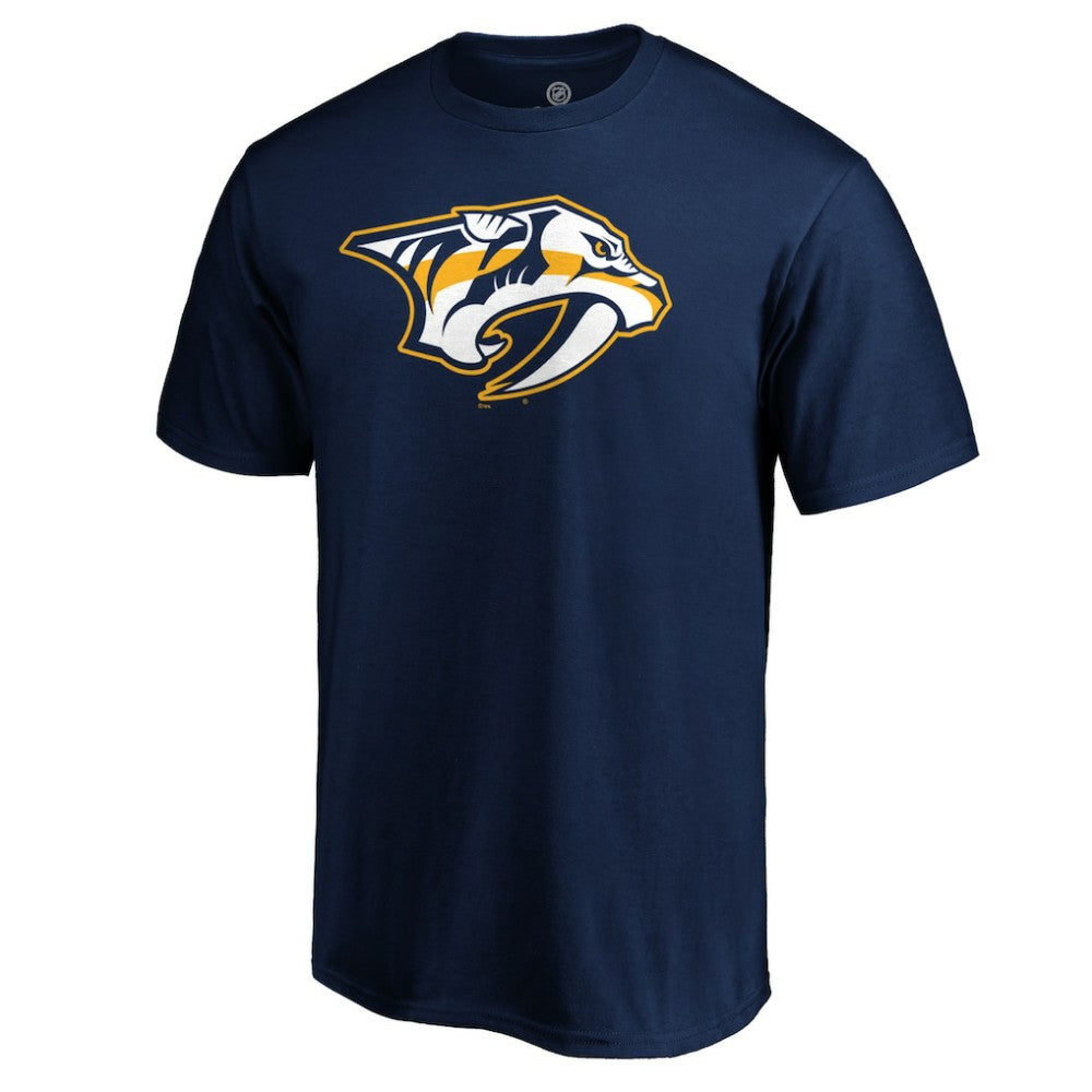 Nashville Predators Primary Logo Team T-Shirt - Navy - NHL