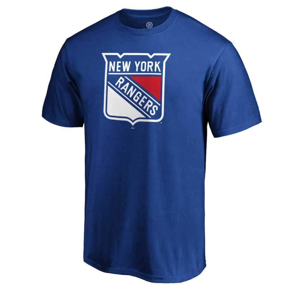 New York Rangers Primary Logo T-Shirt - Blue - NHL