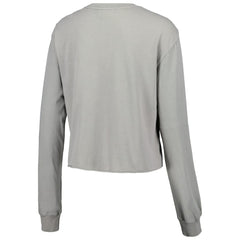Atlanta Braves The Wild Collective Women's Cropped Long Sleeve T-Shirt - MLB