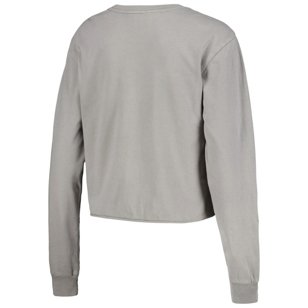 San Francisco Giants The Wild Collective Women's Cropped Long Sleeve T-Shirt - MLB