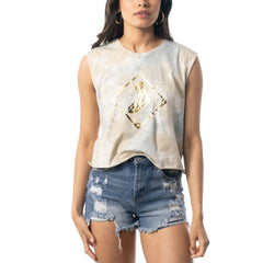 Chicago White Sox The Wild Collective Women's Washed Muscle Tank Top - MLB