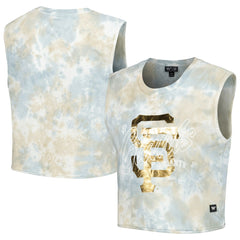 San Francisco Giants The Wild Collective Women's Washed Muscle Tank Top - MLB
