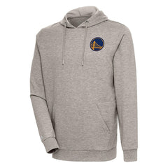 Golden State Warriors Antigua Action Pullover Hoodie Oatmeal - NBA